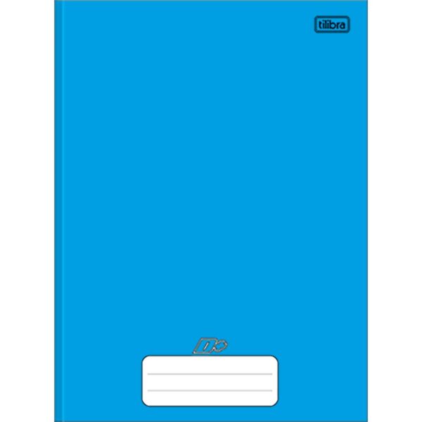 Caderno brochura azul
