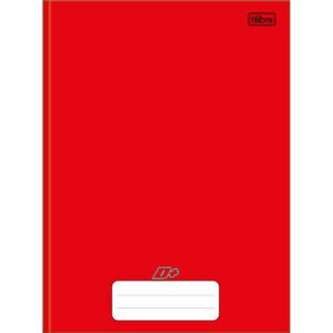 Caderno brochura vermelho
