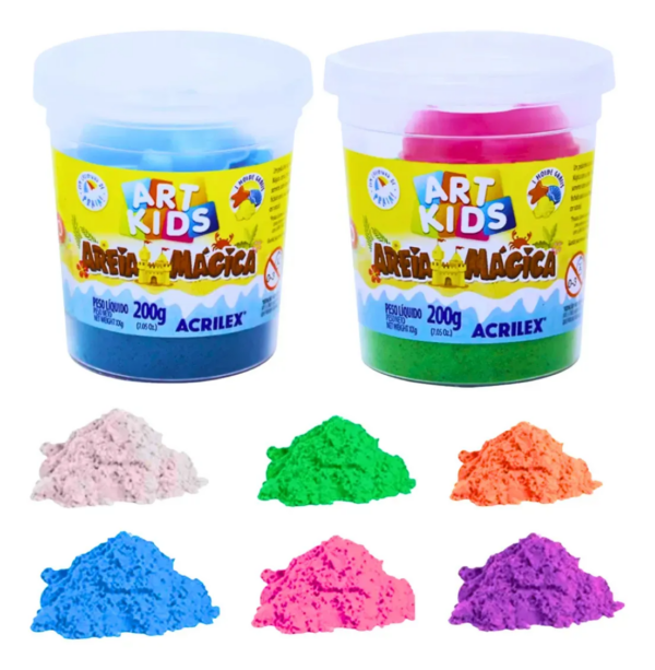Areia mágica 200g – Acrilex